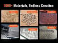 Miniatyrbild 5 av 10: 130W 90x140cm CO2 lasergraveringsmaskin med digital kontrollpanel, stort arbetsområde, hög precision, säker och enkel användning