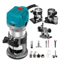 Miniatyrbild 1 av 8: 10 000-30 000 RPM elektrisk trätrimmer, 710 W kompakt elektrisk träskärare