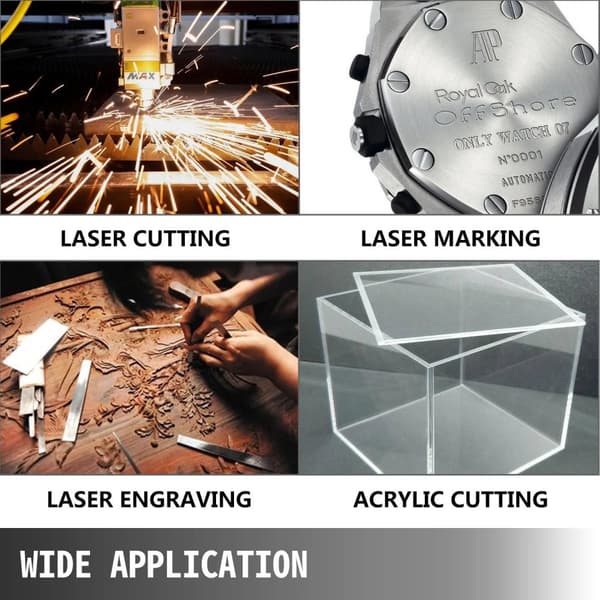 700 mm längd 40W CO2-laserrör för lasergraveringsmaskin, lasermarkeringsmaskin, laserskärmaskin, högpresterande
