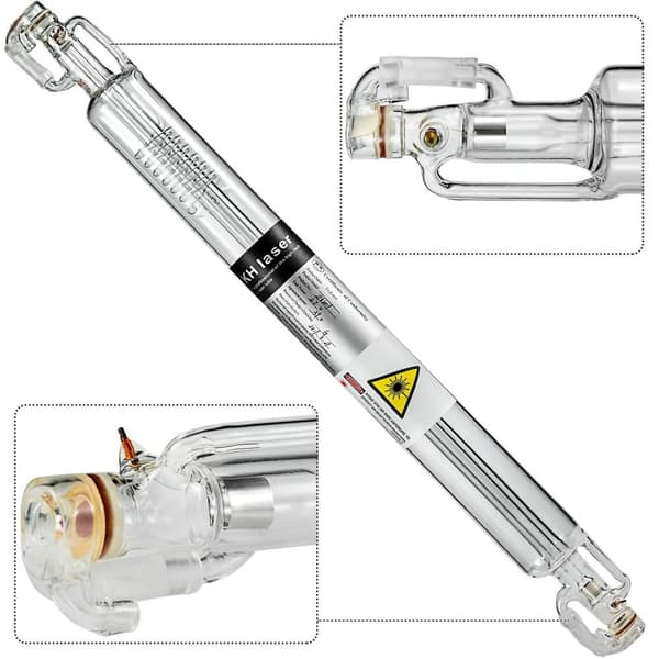 700 mm längd 40W CO2-laserrör för lasergraveringsmaskin, lasermarkeringsmaskin, laserskärmaskin, högpresterande
