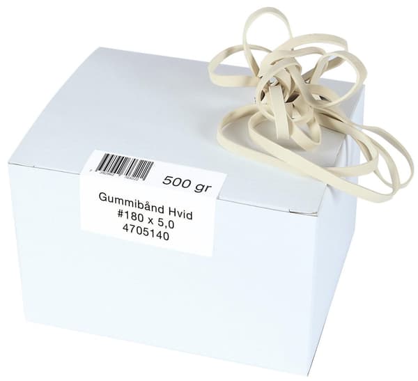 Gummiband 200x5mm vita 0,5kg 230/fp