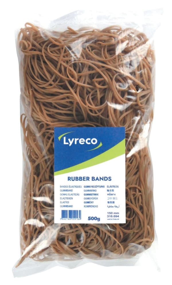 Gummiband LYRECO 150x2mm 500g