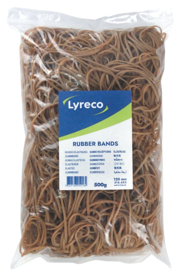 Gummiband LYRECO 120x2mm 500g