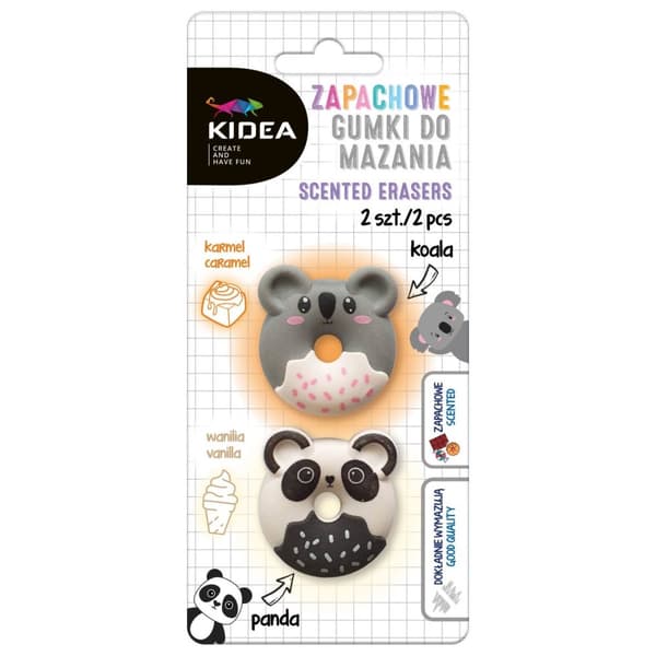 Kidea doftande koala suddgummi 2 st