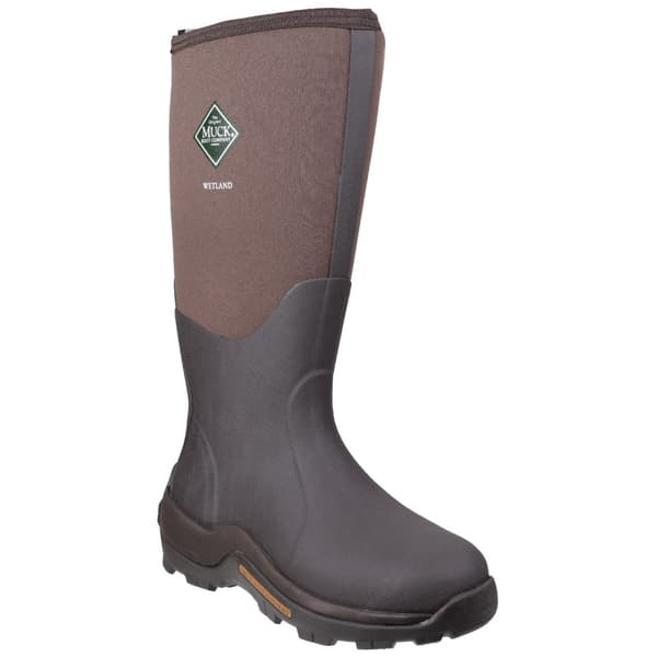 Muck Boots Unisex Wetland Hi Wellington-støvler Bark 8 UK