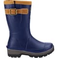 Miniatyrbillede 3 af 4: Cotswold Unisex Adult Stratus Leather Short Wellington Boots