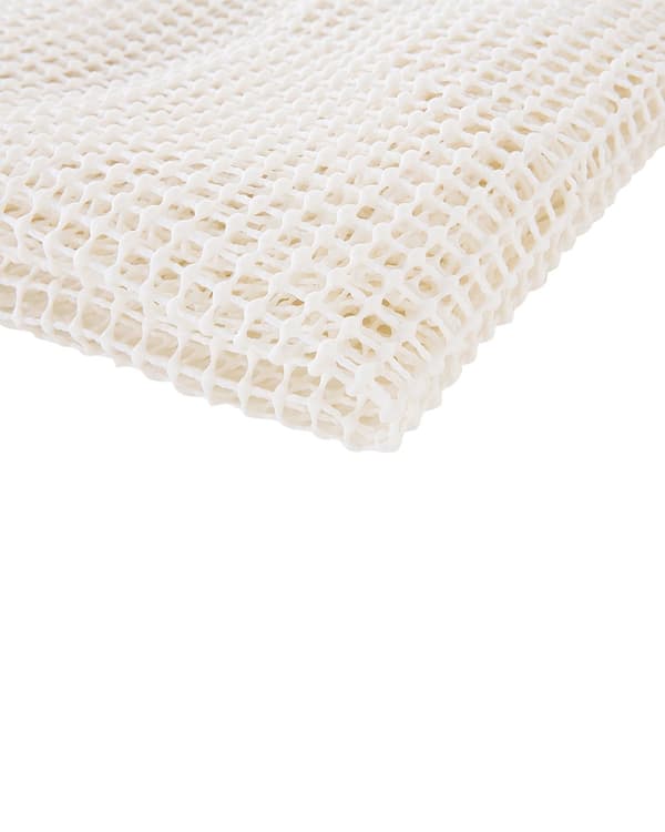 Liukuestematto valkoinen 140 x 70 cm PVC polyesteri leikattava kestävä suorakulmio