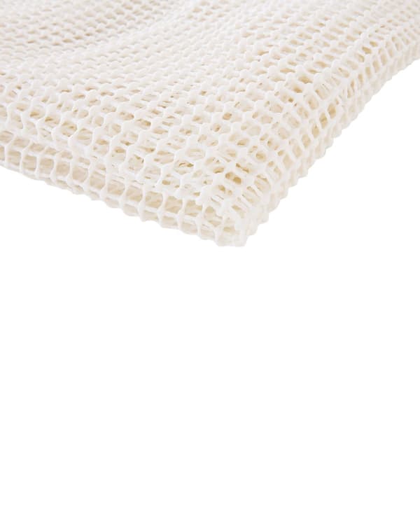 Antisklimatte Hvit 110 x 140 cm Vanntett materiale Sklibeskyttelse til gulvteppe