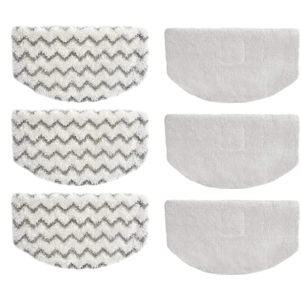 Tvättbara ångmoppdynor, hållbar mikrofiber, maskintvättbara, antimikrobiell design