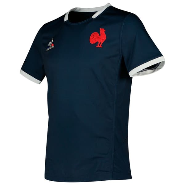 Le Coq Sportif Lyhythihainen T-paita Ffr Training Prématch Pro Sininen M