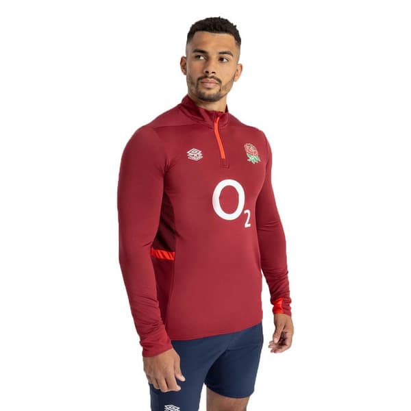 Umbro Lyhythihainen T-paita England Mid Layer Punainen M