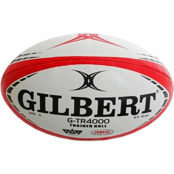 Rugbypallo Gilbert G-TR4000 Valkoinen 28 cm Punainen