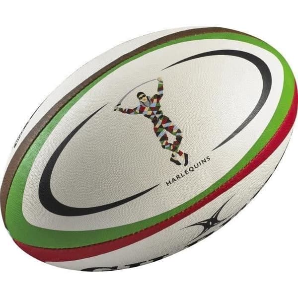 GILBERT REPLICA Rugbypallo - Harlekiinit - Midi-koko