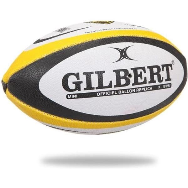 GILBERT Club La Rochelle Mini Replica Rugby Ball - miehet