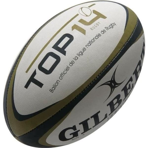 GILBERT Top 14 Mini Replica Rugby Ball - Miesten