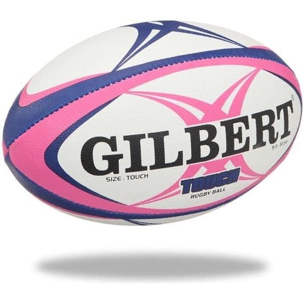 Touch Rugby -pallo - GILBERT - Koko 4 - Miesten - Vaaleanpunainen ja sininen