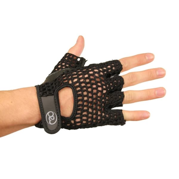Fitness Mad Unisex voksen læder fingerløse handsker