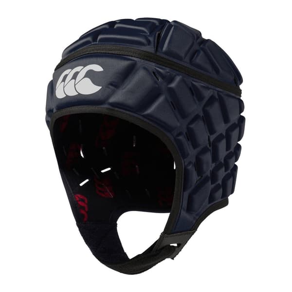 Canterbury Mens Raze Logo Rugby Headguard Navy XL