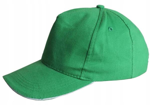 Grøn justerbar baseballkasket