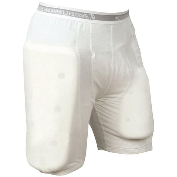 Kookaburra Unisex Adult Cricket Padded Shorts White XL