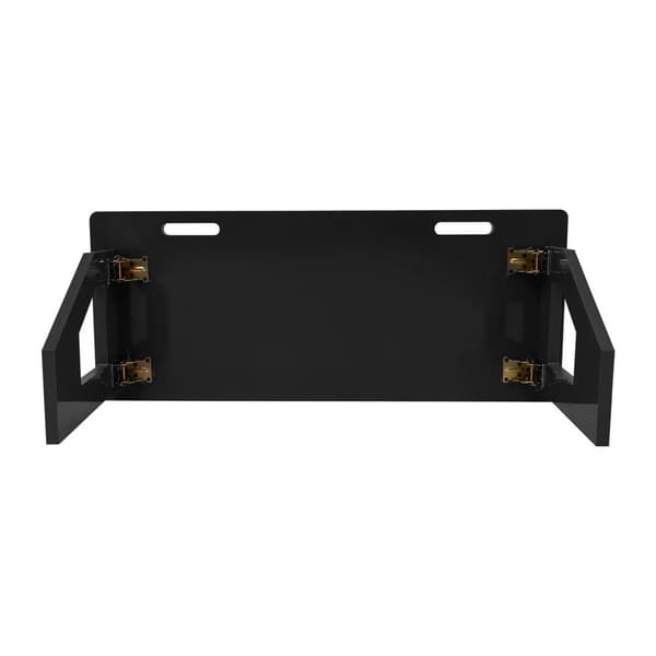 Jalkapallo Rebounder -taulu, kestävä HDPE-materiaali, säädettävät kulmat,musta
