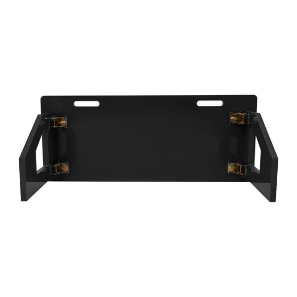 Jalkapallo Rebounder -taulu, kestävä HDPE-materiaali, säädettävät kulmat,musta