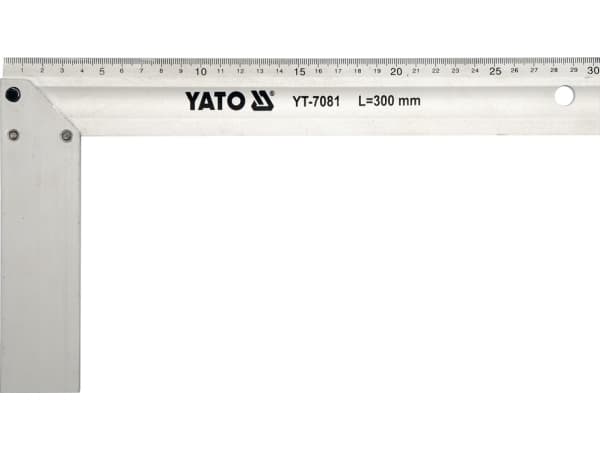 Yato YT-7082, Vanlig linjal, Aluminium, Aluminium, cm, MM Fiber, 350 mm, 1 stykker