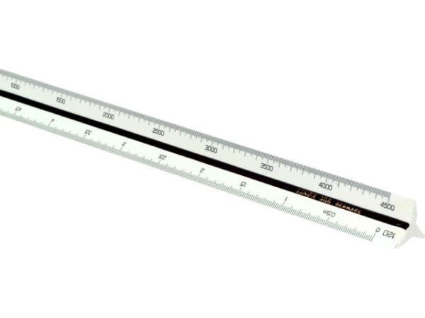 LINEX 318 TREKANTET MÅLESTOK