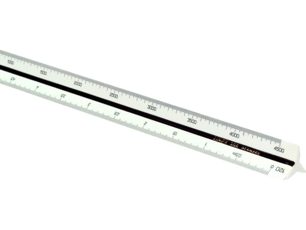 LINEX 318 TREKANTET MÅLESTOK