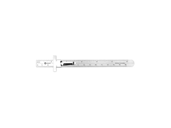 iFixit EU145108, Työntömitta, Metalli, Ruostumaton teräs, cm, tuuma, 15 cm, 1 kpl