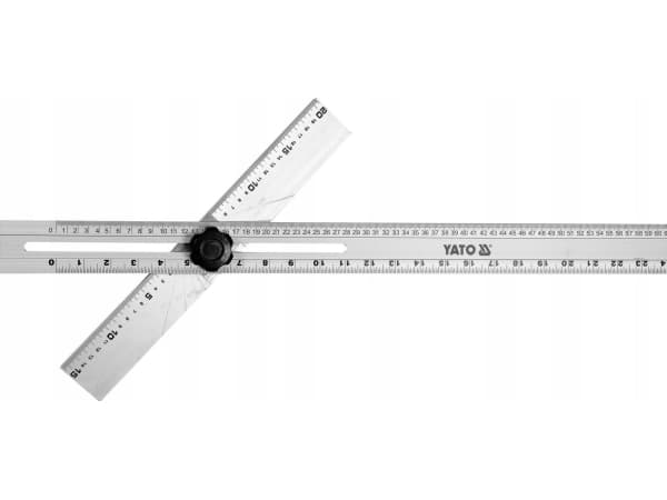 Yato YT-70791, Yhdistelmäsuorakulma, Ruostumaton teräs, Alumiini