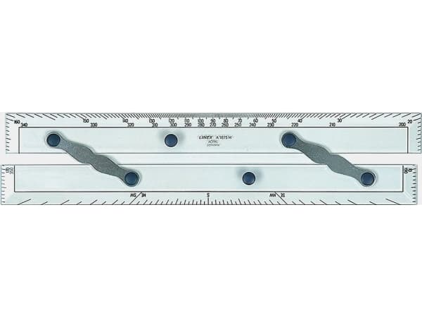 Linex parallel lineal A1615M 38cm transparent