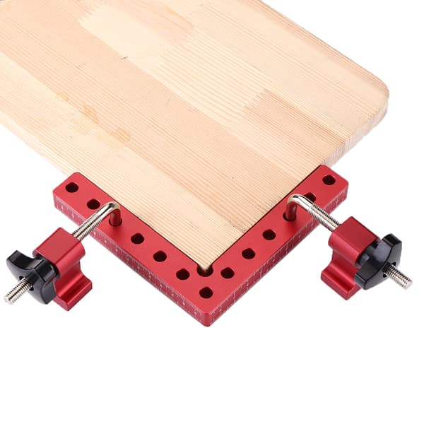 Træbearbejdning Precision Clamping Square L-formet Auxiliary Fixture Splicing Board Carpenter Square Liner, 160mm