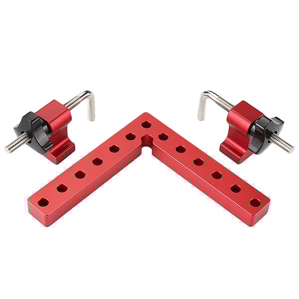 Træbearbejdning Precision Clamping Square L-formet Auxiliary Fixture Splicing Board Carpenter Square Liner, 160mm
