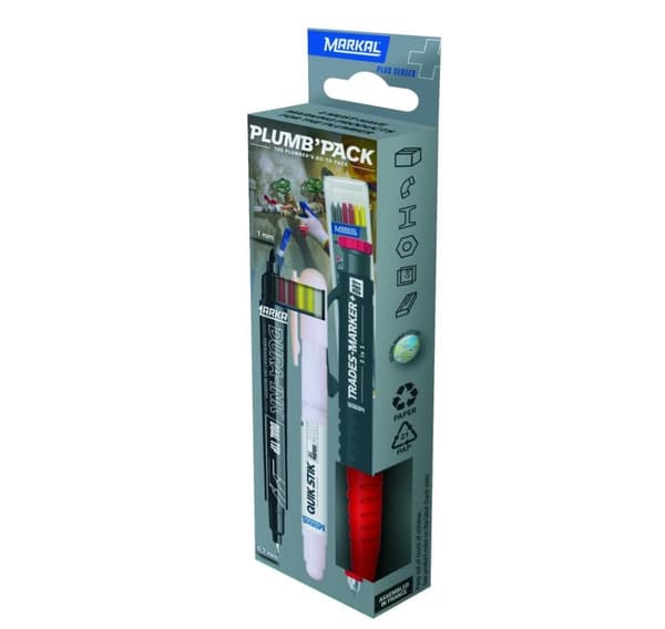 Putkimiehen merkkisetti Markal PLUMB´PACK