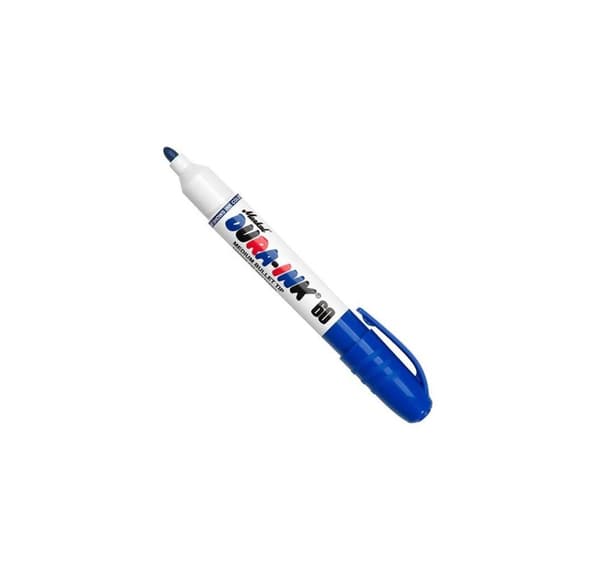 Blækmarkør Markal Dura-Ink 60 3mm, blå