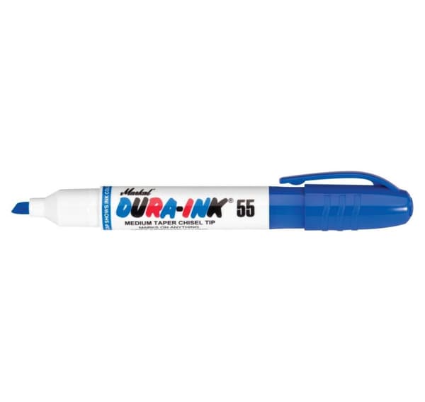 Markal Dura-Ink 55, 1,5 & 4,5 mm, blå