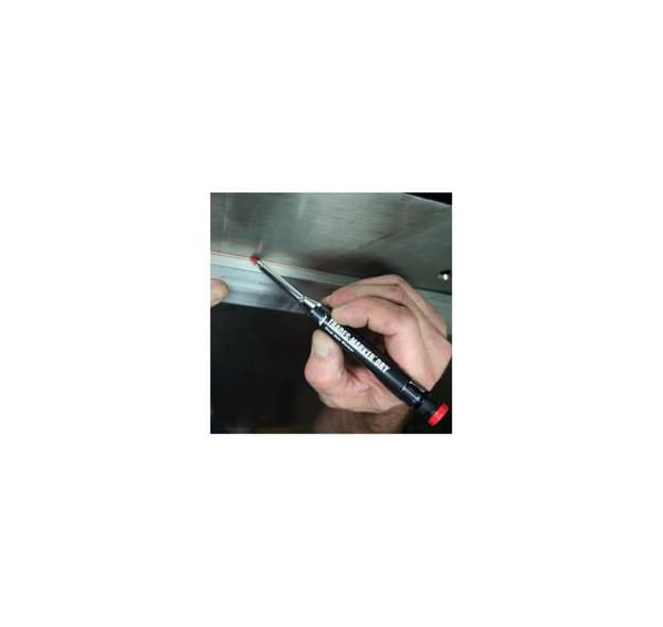 Syväreikäinen merkki vaikeapääsyisille alueille Markal TRADES-MARKER® DRY, metallirunko, grafiitti
