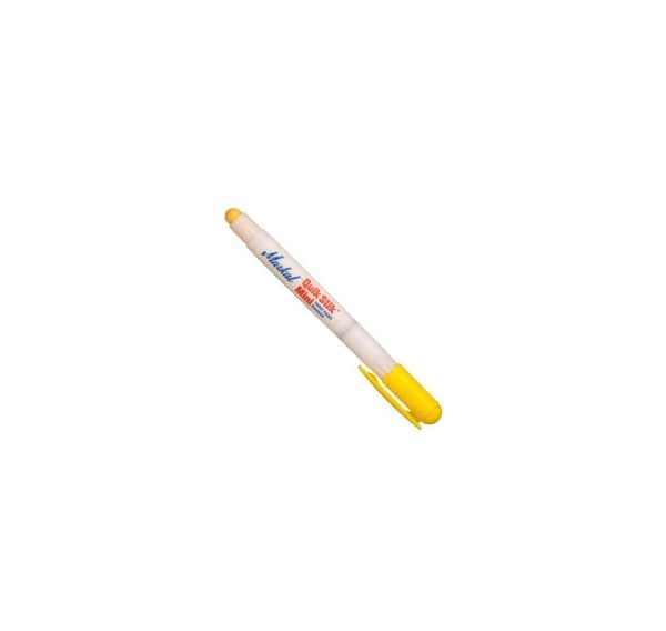 Solid färgmarkör Markal Quik Stik Paintstik Mini 6mm, gul