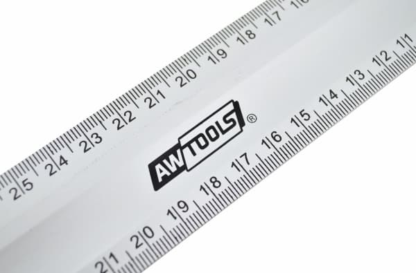AWTOOLS ALUMINIUM VINKEL 300mm