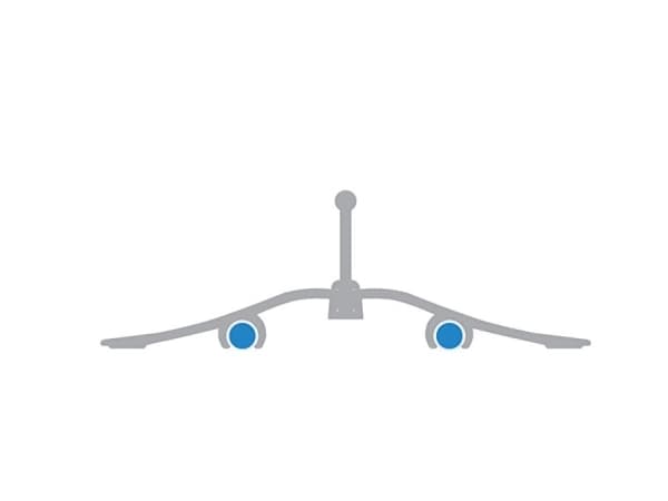 Wedo 52 5235, Alumiini, Harmaa, 31 cm, 45 mm