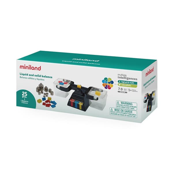 Miniland Fast Og Flydende Balance Flerfarvet