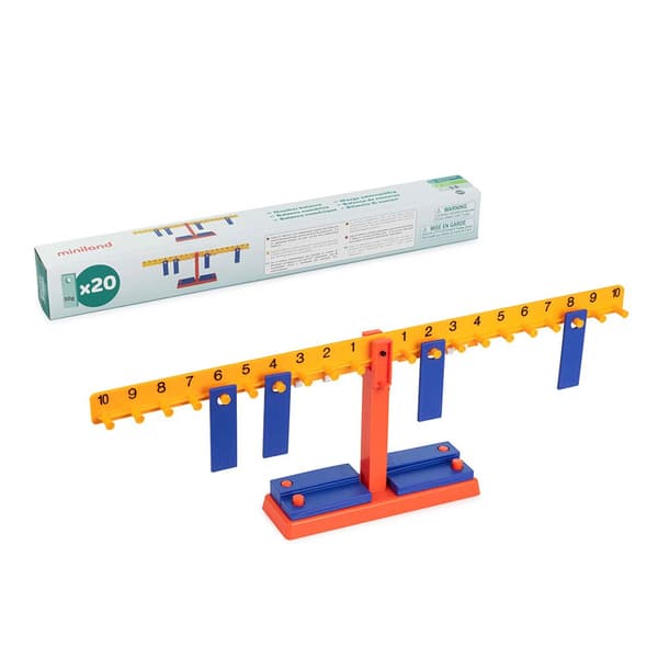 Miniland Numerisk Balance Flerfarvet
