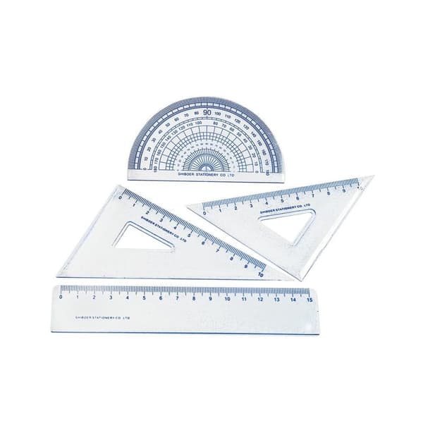 Geometrisk sæt 4 elementer 15cm Titanum