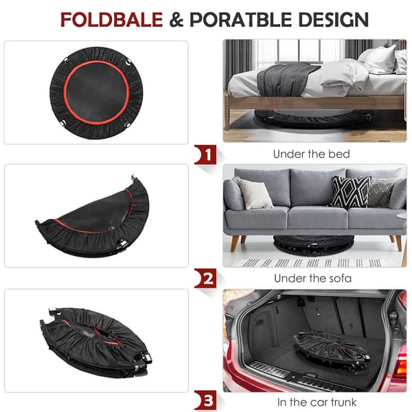 Sammenfoldelig Trampolin