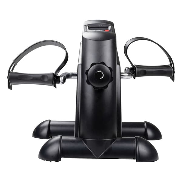 Kompakt motionscykel med multifunktionell pedaltränare