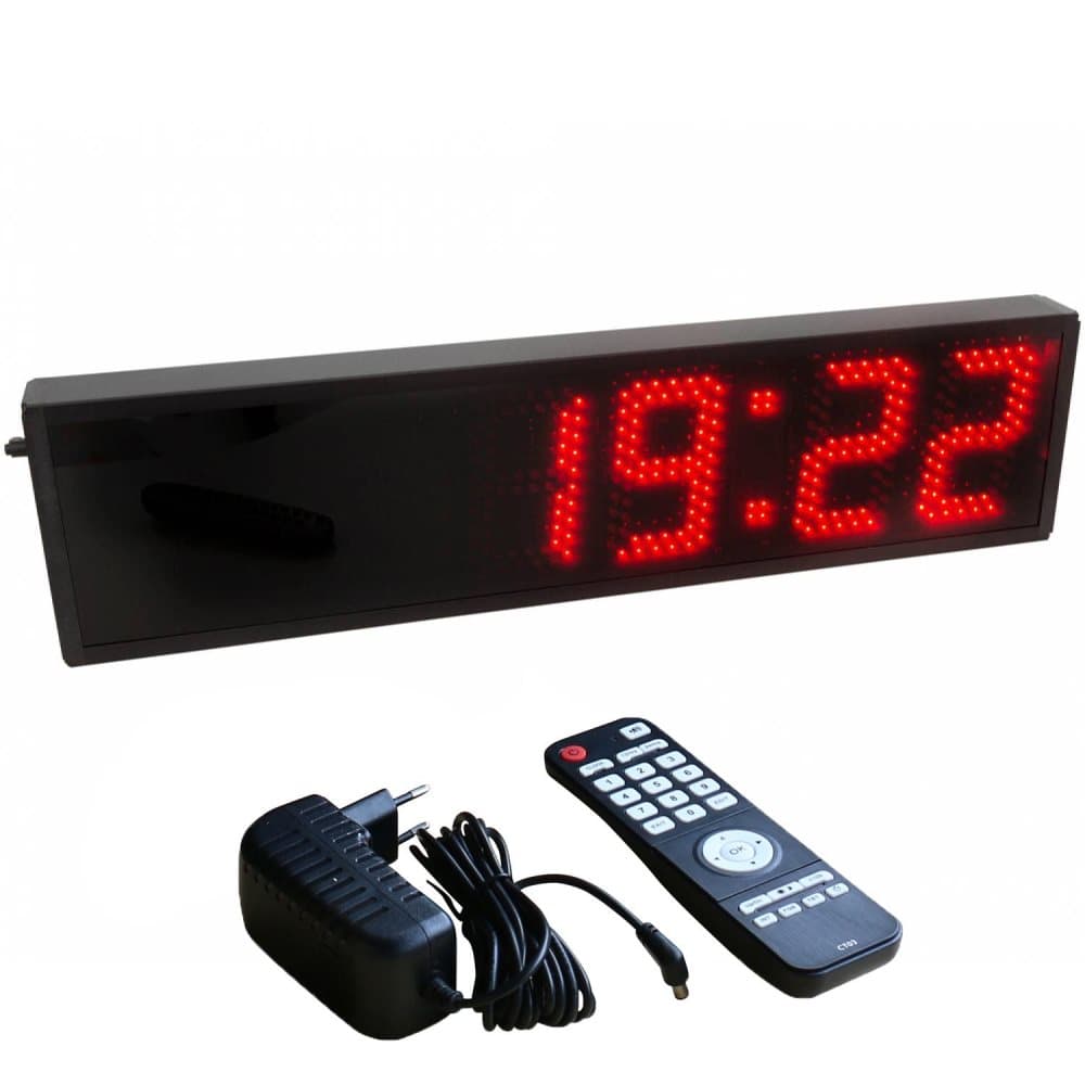 Titan BOX Digital Clock Crossfit Timer (Inkl. Fjärrkontroll) CDON
