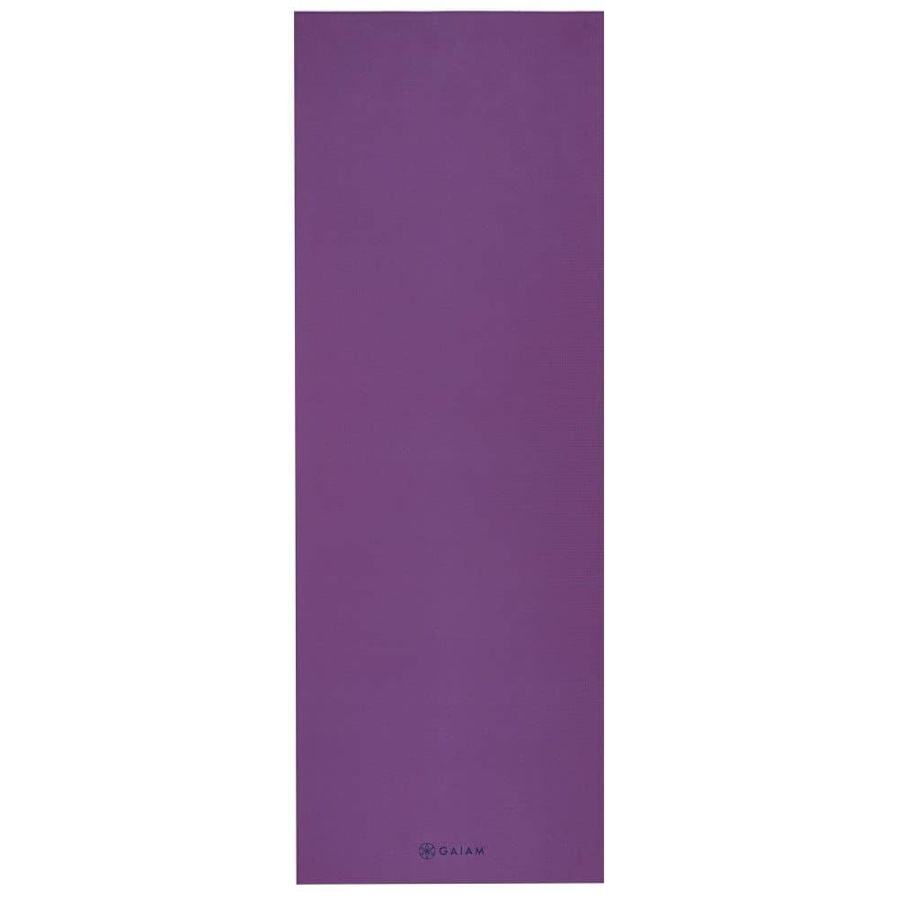Gaiam No-Slip Yoga Handduk Grape/Blue