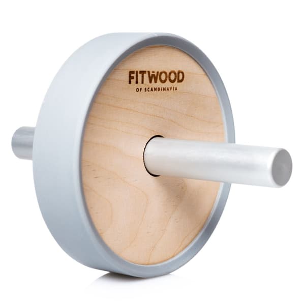 FitWood Kjerag Ab Wheel - Træ / Grå Alu. Håndtag / Grå Ring