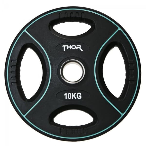 Thor Fitness Levypainot Sis. Kahvan 10kg (1Kpl)